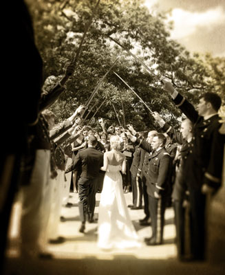 Military Wedding ceremony